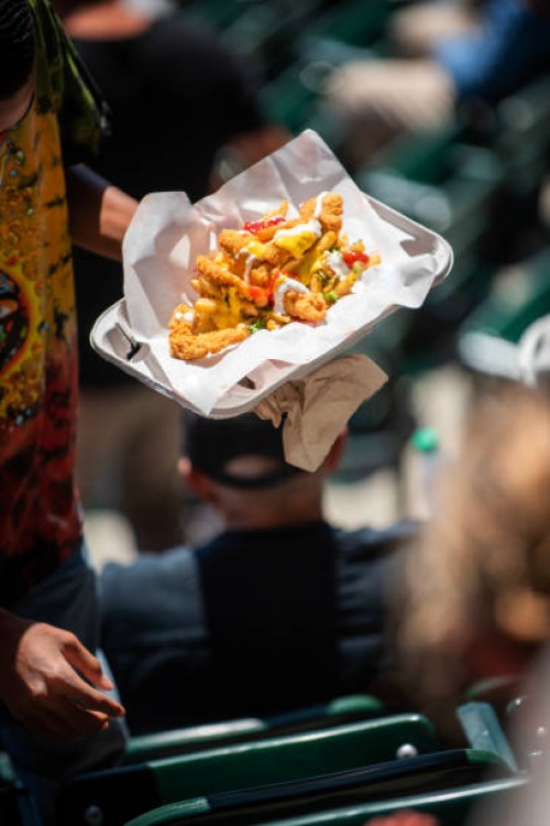 unhealthy baseball food. - food stock pictures, royalty-free photos & images