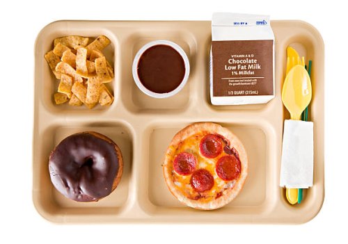 unhealthy school lunch - junk food stock pictures, royalty-free photos & images
