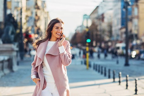 upper class woman on the phone - fashion stock pictures, royalty-free photos & images