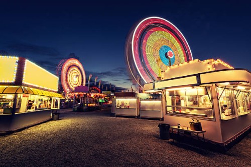 vacant carnival - food stock pictures, royalty-free photos & images
