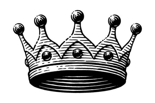 vector drawing of a crown - fashion stock illustrations