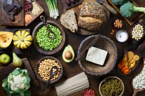 vegan food selection - food photos et images de collection