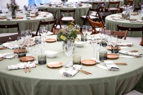 wedding decoration with purple flowers in a beautiful farmhouse. - garden decoration stock pictures, royalty-free photos & images