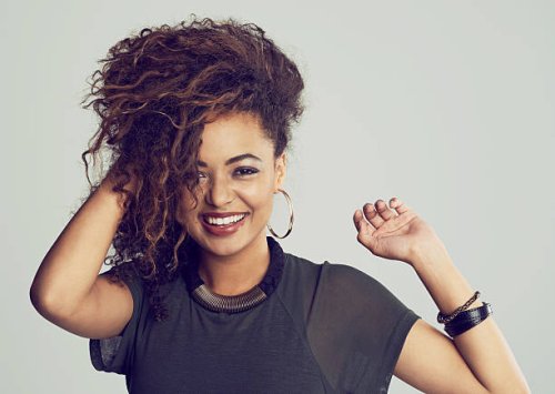 when my hair looks good i feel good - hairstyle stock pictures, royalty-free photos & images