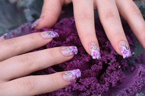 woman manicure - nails art stock pictures, royalty-free photos & images