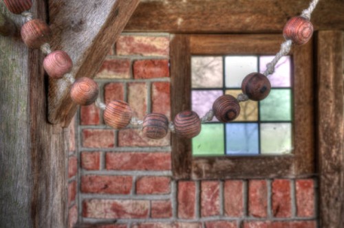 wooden rosary - garden decoration stock pictures, royalty-free photos & images