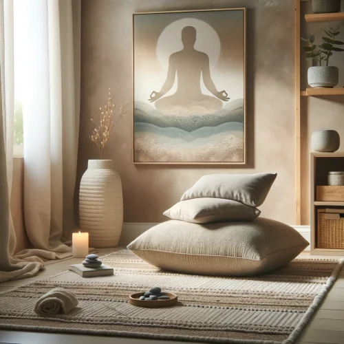 Serene Meditation Corner